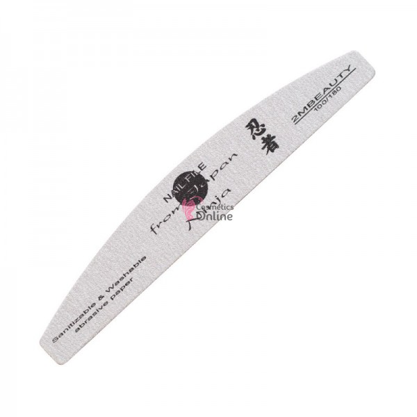 Pila 2M Beauty japoneza lavabila semiluna Ninja 100/180